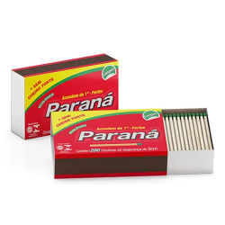 FÓSFOROS MADEIRA LONGO ECO FORNO E FOGÃO PALITOS PARANÁ [PC15]