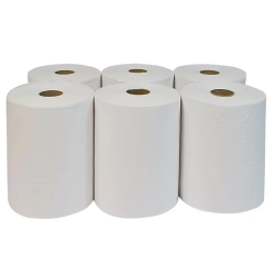 PAPEL TOALHA BOBINA ROLO MONTANA  16Gr. BRANCO 20CM 6X200M
