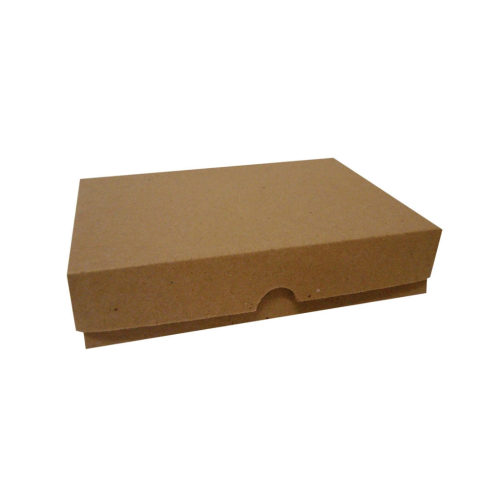 CAIXA PAPEL TRUFA 26X36X6CM PARDA 50UN BONOPACK