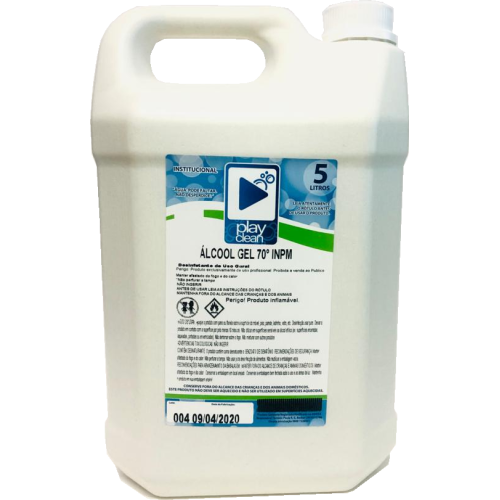 ALCOOL 70º LÍQUIDO 5L QUIMIFEL