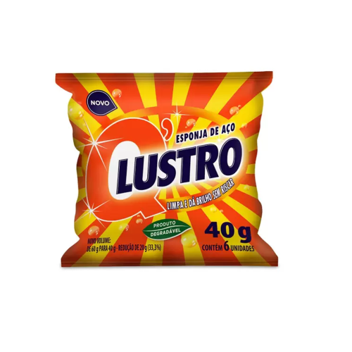 Lã de Aço Q-Lustro 6 UN